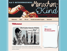 Tablet Screenshot of menschenkind.info
